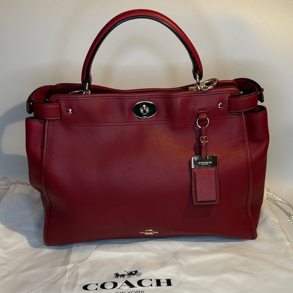 Coach Handbags - Coach red Grammercy